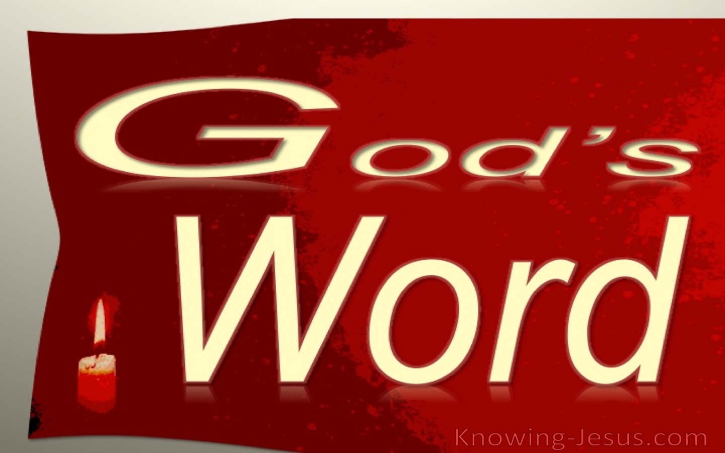 A Familiar Word (devotional) (red)